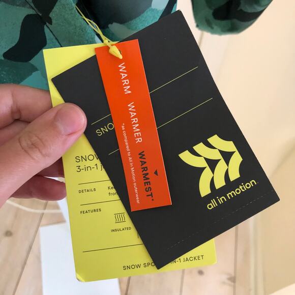 All In Motion NWT Boys' Snow Sport 3-in-1 Jacket Camouflage Size XS - Picture 2 of 8